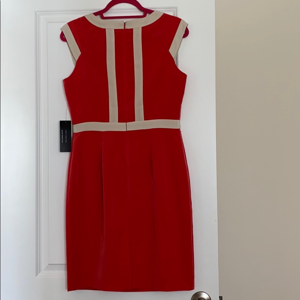 Coral/nude dress - Picture 2 of 2